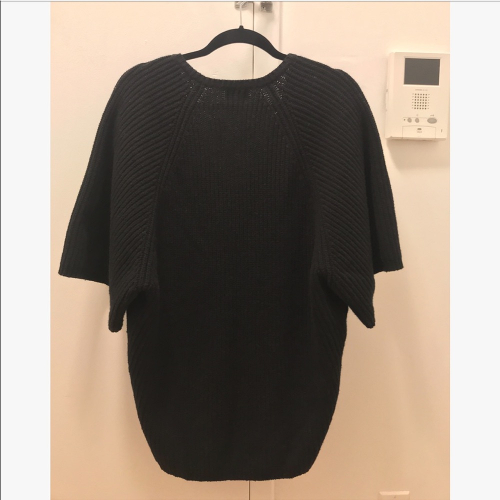 Reiss Black V-Neck Sweater - Picture 3 of 4